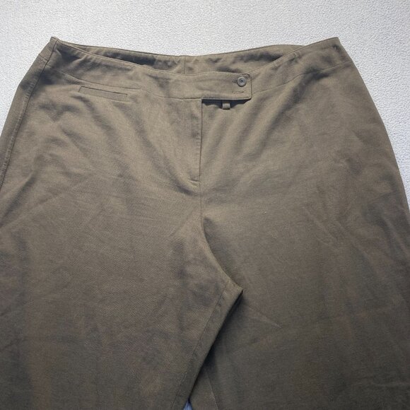 Eileen Fisher Dress Pants Women's Size 3X,Zipper,Stretch,Wide Leg - Picture 8 of 9